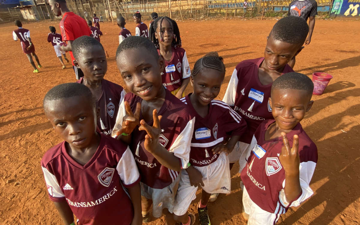 WATCH NOW - full highlights from our holiday clinics HEARTSHAPEDHANDS - A Kei Kamara Foundation